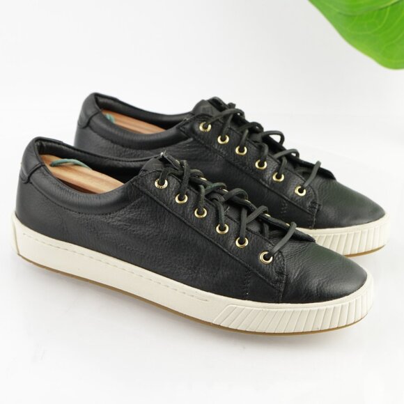 Sperry Womens Anchor Plushwave Sneaker Size 11 Black Leather Lace Up Shoes Low - Picture 2 of 14